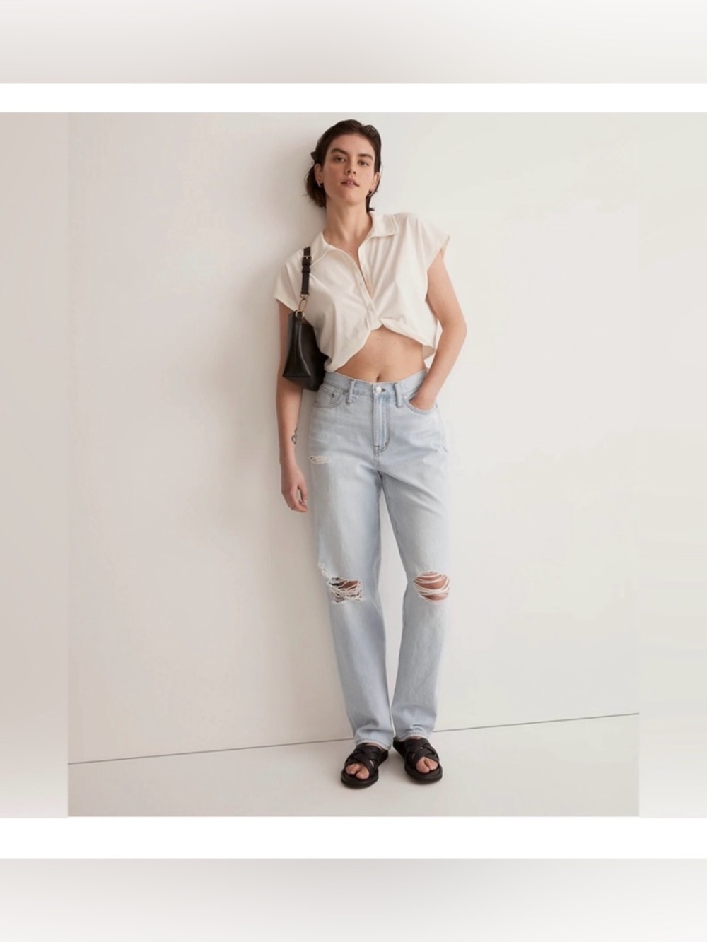 Maxwell Slouchy boyfriend Women’s Jeans - Light Blue